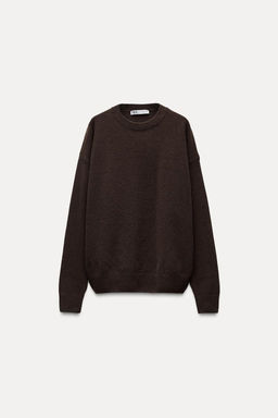 PLAIN CASHMERE AND WOOL SWEATER - Zara фото 9