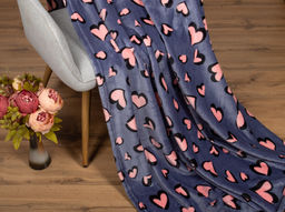 АРТ 178 Покрывало- плед 150*210 "Сердечки"