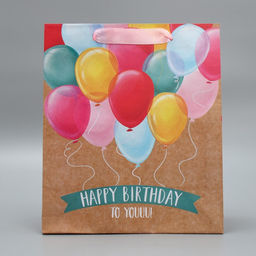Пакет крафтовый вертикальный HB to you, ML 23 27 11.5 см - Дарите счастье фото 8