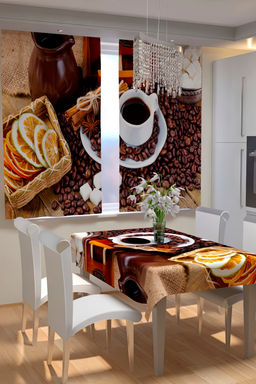 Фотошторы для кухни 10846