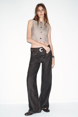 HERRINGBONE WAISTCOAT - Zara фото 2