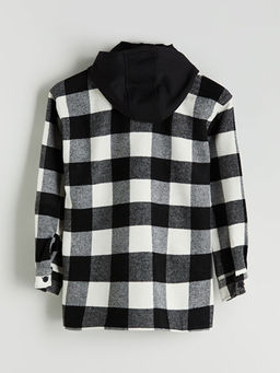 Kap??onlu Ekose Erkek ?ocuk G?mlek