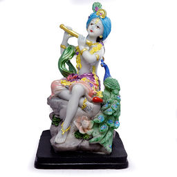 Статуэтка Кришна дарует мощную защиту, счастье, любовь и богатство 14см