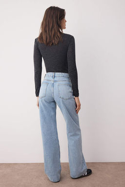 Mavi Yuksek Bel Genis Paca Wide Leg Jeans TWOAW26JE00077 - Trendyolmilla фото 4