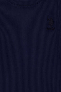 Темно-синий свитшот для девочки Неожиданная скидка в корзине - U.s. polo assn фото 3