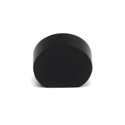 Ручка-кнопка CAPPIO RK147, d=26 мм, цвет черный, 8 шт.