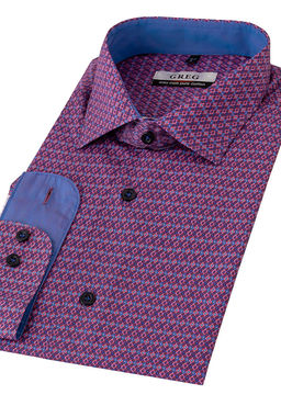 Сорочка мужская длинный рукав GREG 623/131/1239/Z/1_GB  фото 3