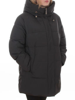 2405 DK. GRAY Куртка зимняя женская (200 гр. холлофайбер)