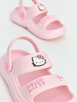 Hello Kitty Bask?l? K?z ?ocuk Sandalet