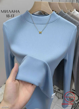 Водолазка женская однотонная