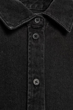 ZW COLLECTION SLIM DENIM SHIRT - Zara фото 9