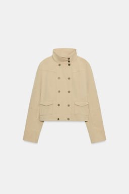 CHAQUETA CUELLO SUBIDO BOLSILLOS / Arena - Zara фото 3