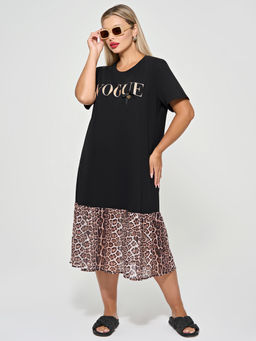 Платье 0387-1с глубокий черный - Dora фото 39