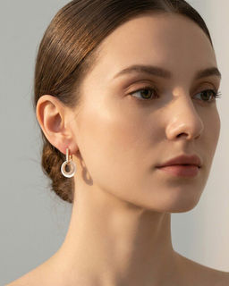 Серьги с керамикой