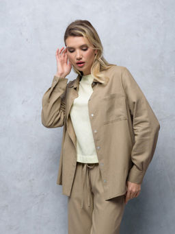 AGENDA. Костюм МАРНЕЛИ бежевый