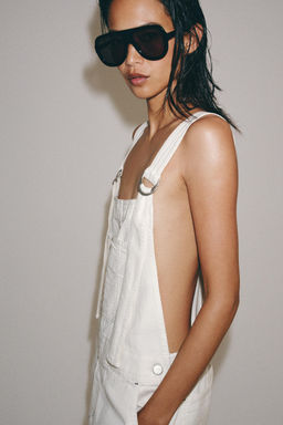 MONO DENIM ZW COLLECTION / Blanco - Zara фото 5