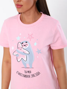 Пижама Симона-2 розовый, ПЖ-62-3