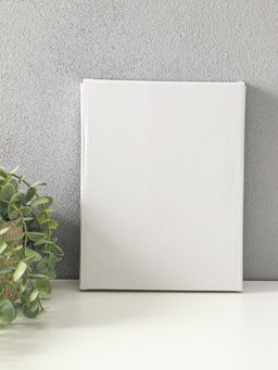 Фоторамка для фото 13×18 см «Узор волна», полистоун, белая, 22×17×2.5 см