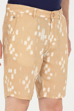 U. S. Polo Assn Мужские шорты из ткани светло-коричневого цвета - U.s. polo assn фото 12