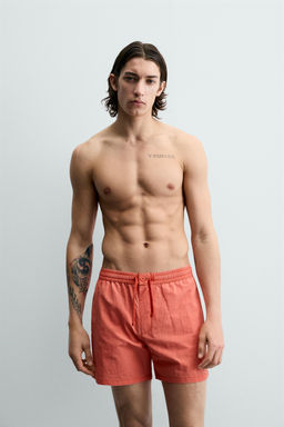 BA?ADOR MEDIO TEXTURA / Coral - Zara фото 2