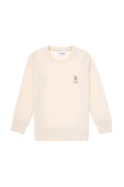 K_z _ocuk Bej Pijama Tak_m_ Sepette S_rpriz _ndirim - U.s. polo assn фото 3