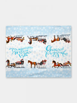 Полотенце вафельное Светлого Рождества - Хлопковый мир фото 5