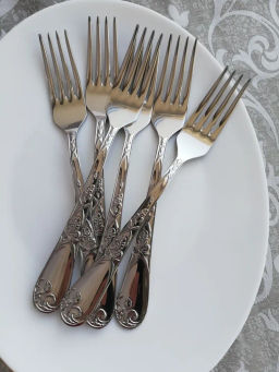 Упаковка 12шт. / Вилка столовая М-22 "Ирисы" ВС-М22 г. Павлово /ПЗХМ/