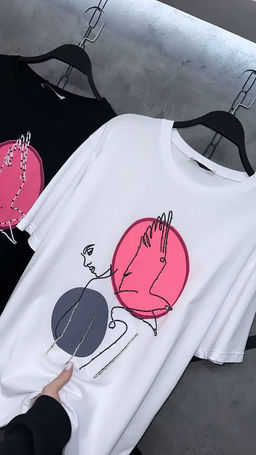 Стильная футболка: пр-во Турция - Ksa фото 3