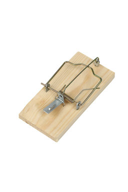 Цена за 2 шт. Крысоловка, 6 × 12 см, деревянная, Greengo