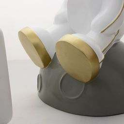 Лампа настольная «Космик», светодиодная, 3Д, ночник, USB, серая, 35×25×47 см
