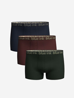 Standart Kal?p Pamuklu Esnek Erkek Boxer 3l?