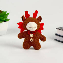 Цена за 2 шт. Мягкая игрушка Олень, цвет МИКС