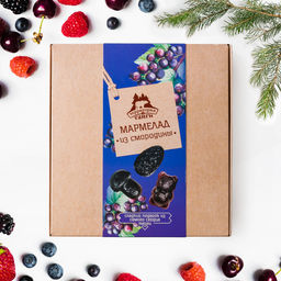 Мармелад из смородины флоу-пак крафт-коробка 500г