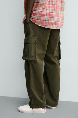 PANTAL?N CARGO RELAXED FIT / Khaki