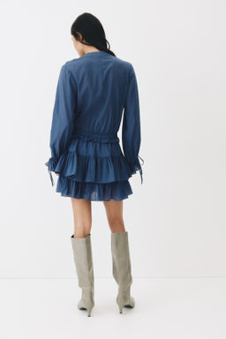 Vestido de algod?n con volantes - H&m фото 5