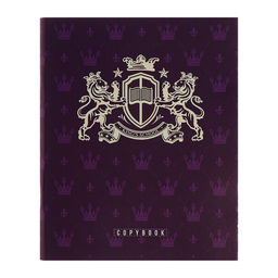 Комплект тетрадей из 4 штук, 96 листов в клетку Calligrata "King's school", обложка мелованный картон, блок офсет