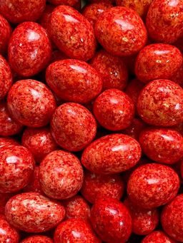 Цена за 0,5кг Клубника КРАСНАЯ в белом шоколаде (кг)