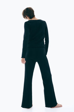 Pijama en punto pointelle - H&m фото 5