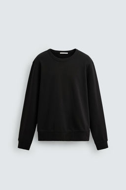 BASIC CREW NECK SWEATSHIRT - Zara фото 6