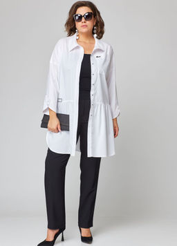 Блуза EVA GRANT 7068-1 белый