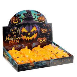 Цена за 12 шт. Светодиодная свеча, ночник LED RISALUX «Тыква»