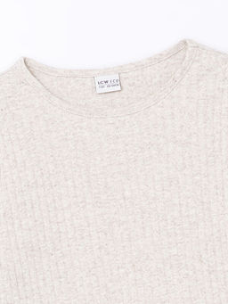 Bisiklet Yaka K?z ?ocuk Ti??rt - Waikiki фото 2