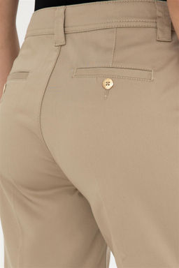 Женские тканые шорты светло-хаки Неожиданная скидка в корзине - U.s. polo assn фото 6