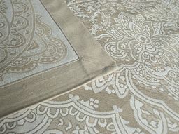 ОБР 1761 Скатерть 170*360 "Сказка" цв. бежевый