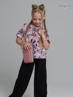 Костюм Лето коты лео-черный - Sovalina фото 6