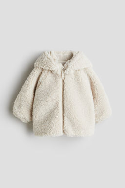 Chaqueta de peluche con capucha - H&m фото 5