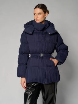 Куртка женская 12411-22048 dark blue - Eleganzza фото 3