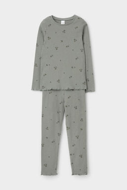 Crockid _ К 1618-1/зеленый чай,клевер пижама дет