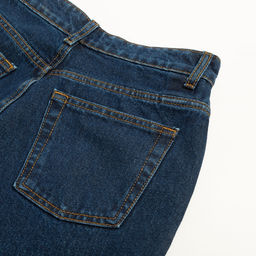 Джинсы женские мом MINAKU: Jeans Collection, размер 42, синие