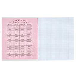 Цена за 15 шт. Тетрадь предметная, 36 листов в клетку, Calligrata «Пиксели. Английский язык»